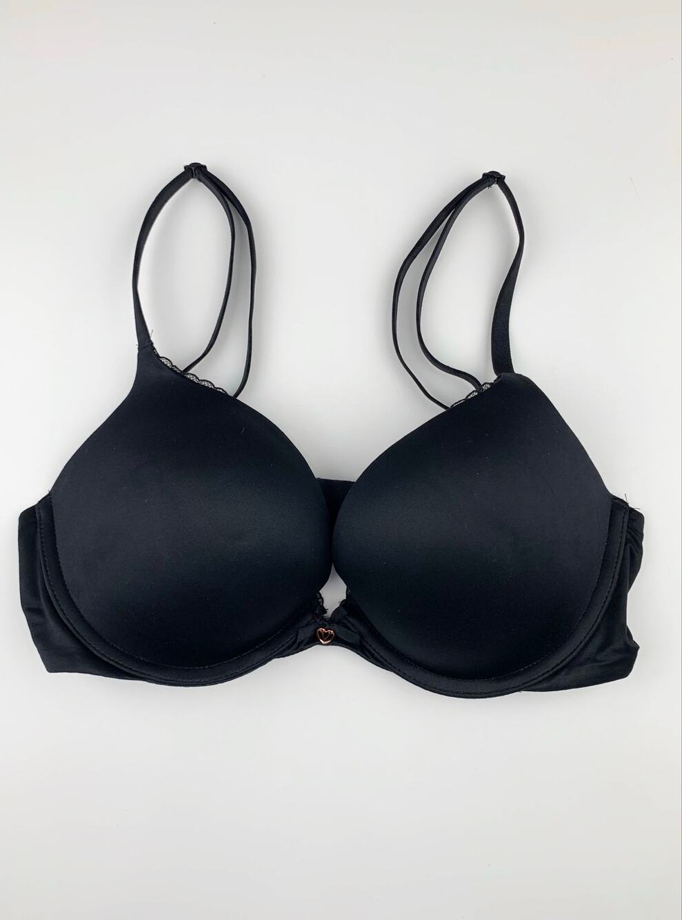 Victorias Secret Push Up Bra Back Underwire Size 34C